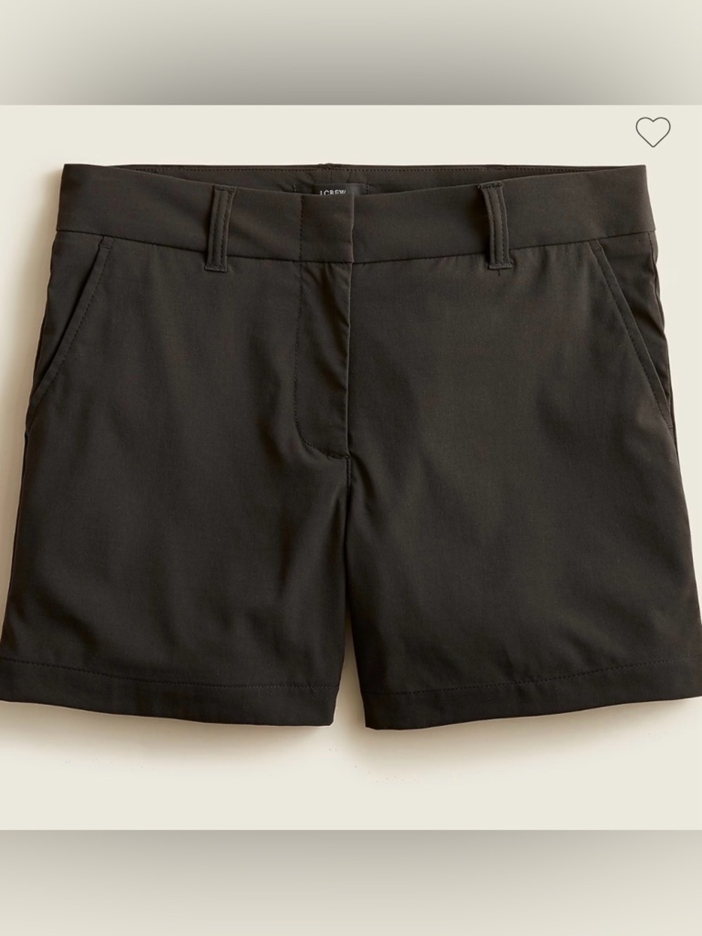 J. Crew 5" tech short in recycled stretch nylon blend